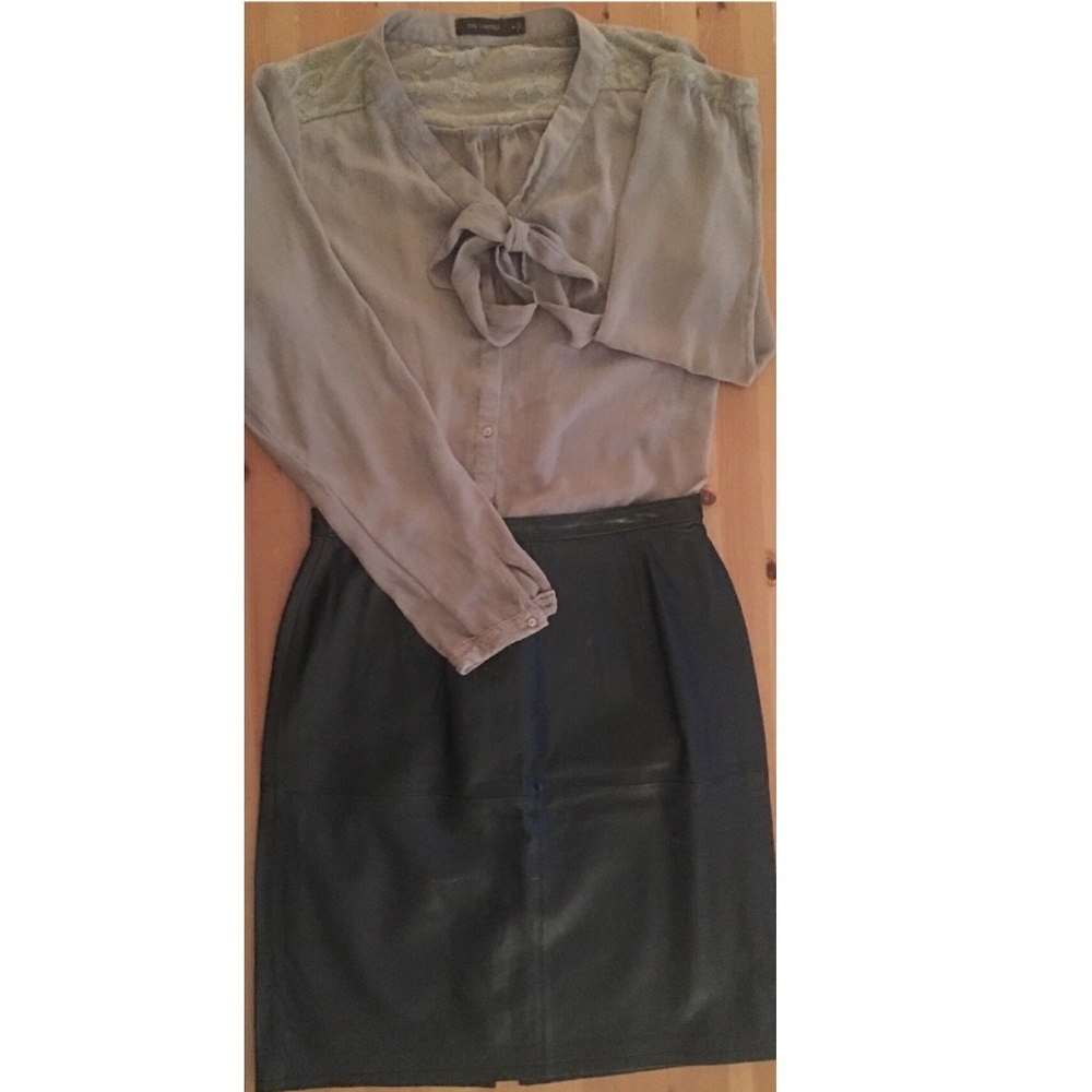 Taupe Limited blouse