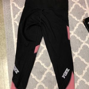 Pink reversible leggings