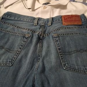 Lucky blue jeans