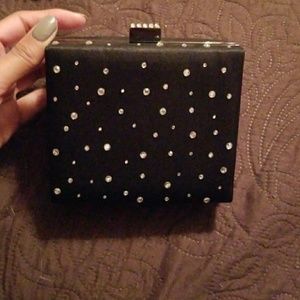 Small black shoulder bag