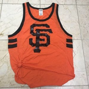 VS PINK SF Giants tank top
