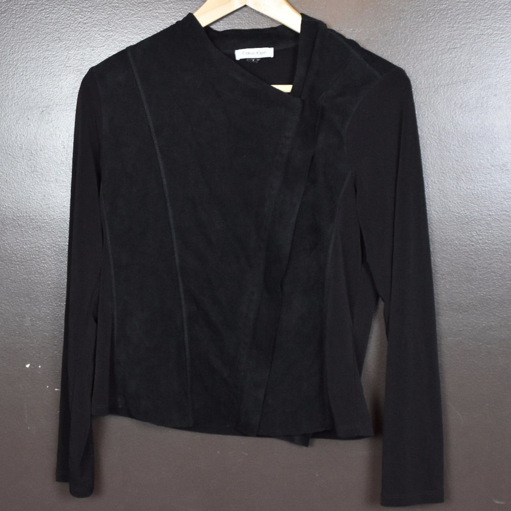 Women's CALVIN KLEIN Faux Suede, Size Small - Picture 2 of 5