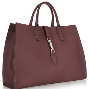 Gucci Jackie Soft Leather Tote