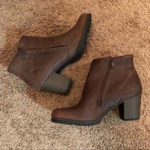 Clarks Leather Ankle Booty