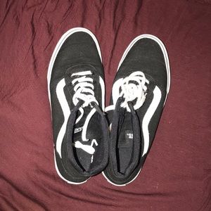 Black high top vans