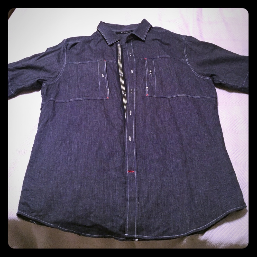 Sean John denim shirt
