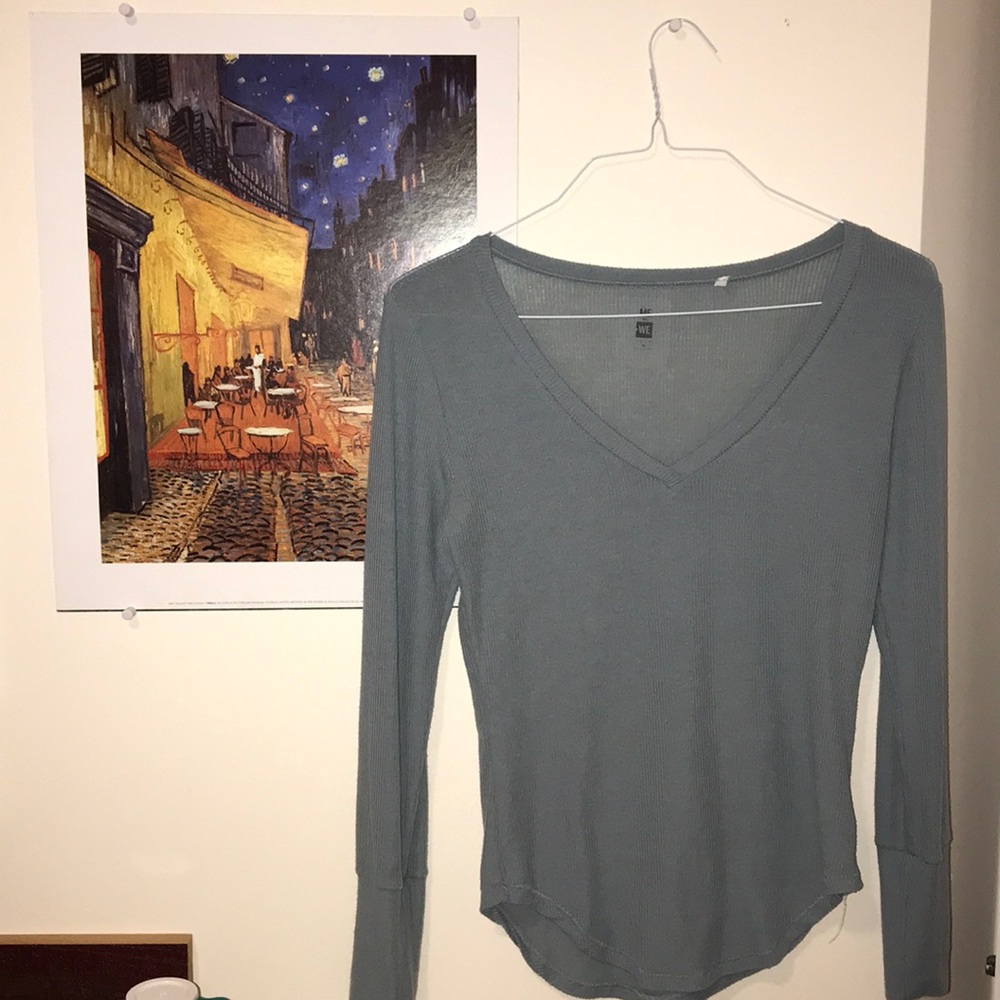 Me to We long sleeve ribbed T