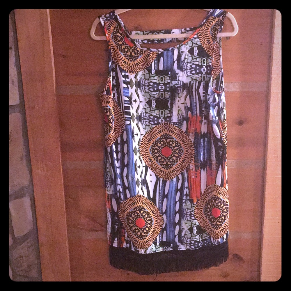 Boutique Pattern night out dress! Size Medium