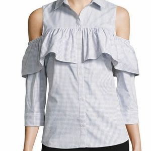 Worthington cold shoulder blouse