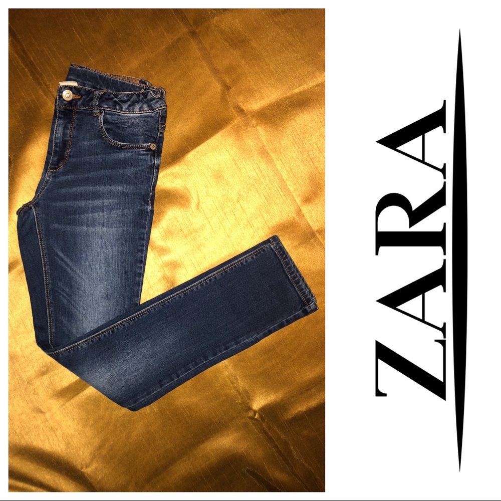 Zara girls denim skinny