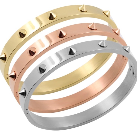 Women Stainless Steel Punk Bracelet - Picture 3 of 3