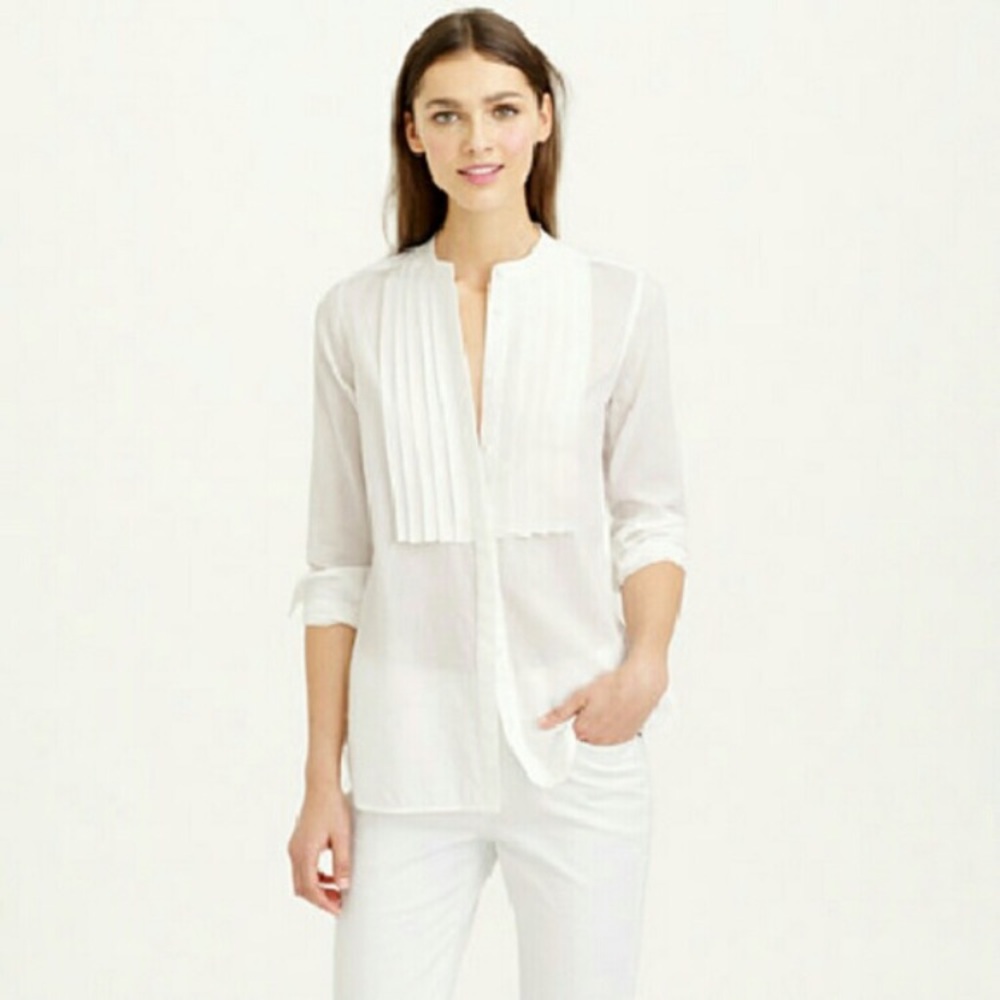 J. Crew grosgrain top