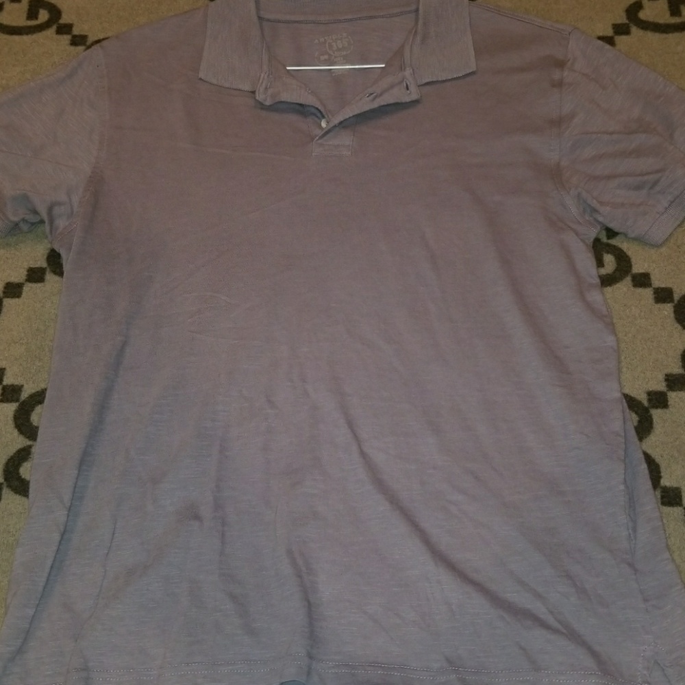 Article 365 purple polo shirt