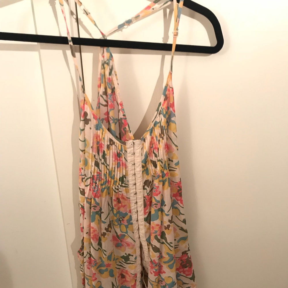 Free people multi color summer tank top