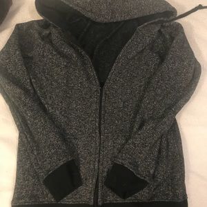 Black and grey jacket