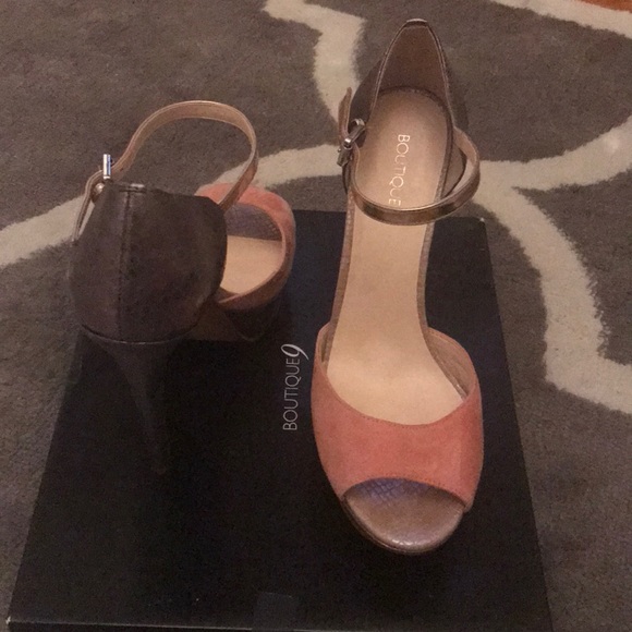 Color block heels - Picture 4 of 5