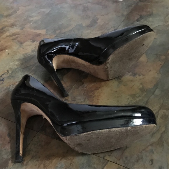 L.K. Bennett Women’s Black Patent Pumps Size 9.5 - Picture 4 of 4