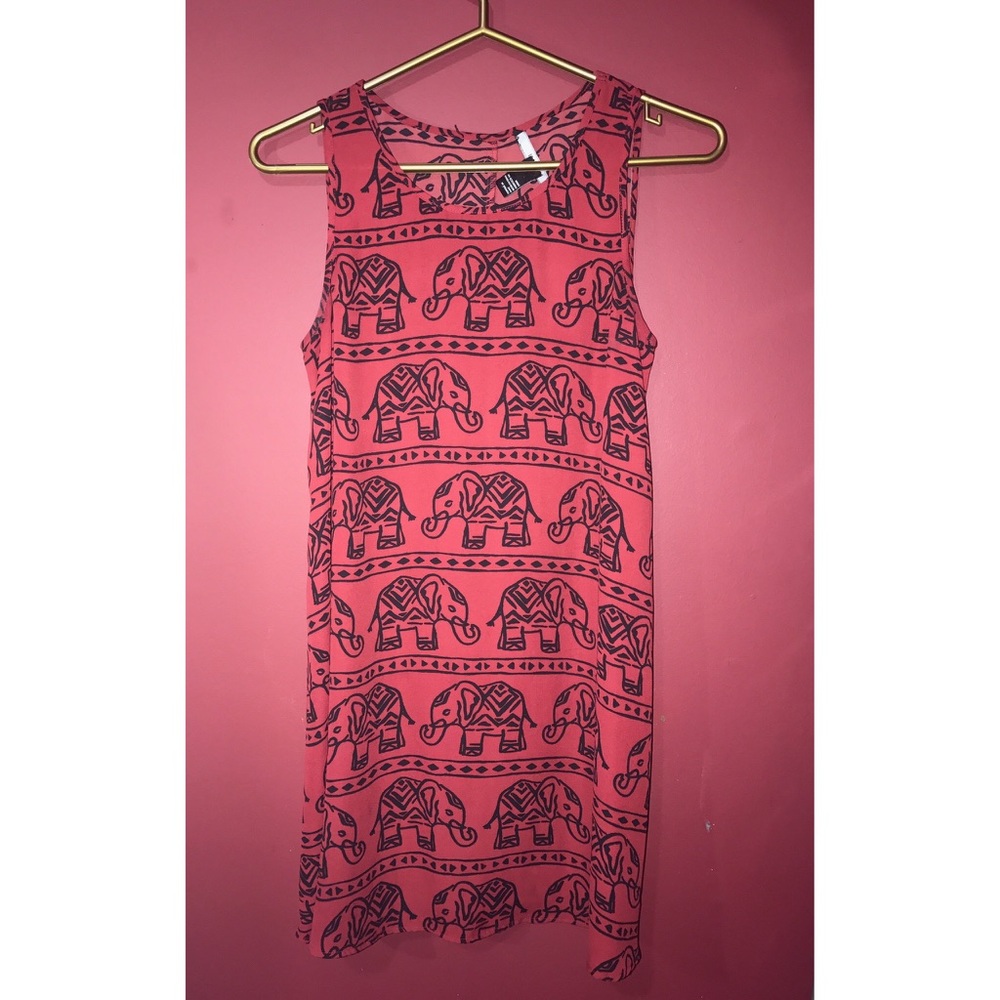 Elephant boho dress