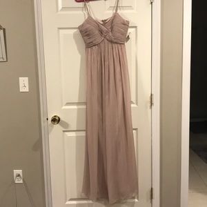 NWT Adjustable Spaghetti Strap Floor Length Dress