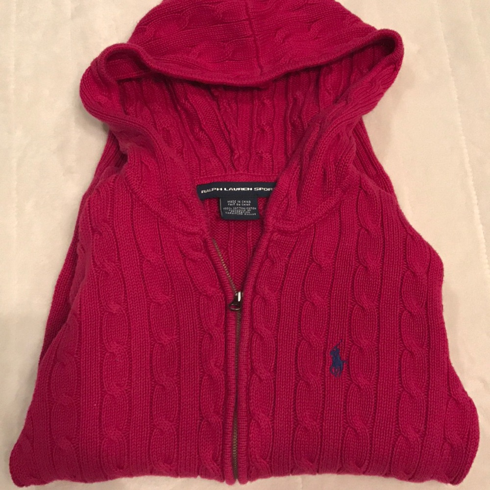 Ralph Lauren Sport zip up hoodie