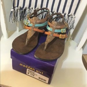 Madden Girl Sandals size 8.5