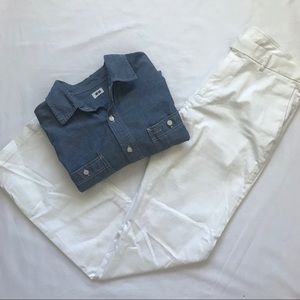 Men’s Uniqlo White Slim fit Chinos