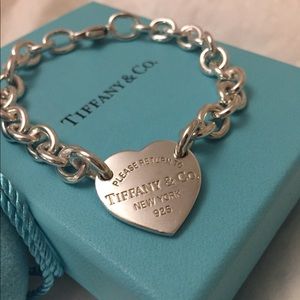 Tiffany Heart Link Bracelet
