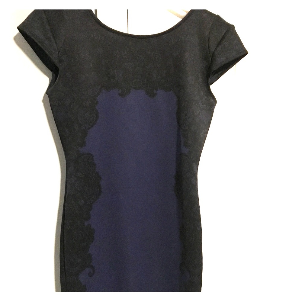 Kardashian Kollection Navy Dress