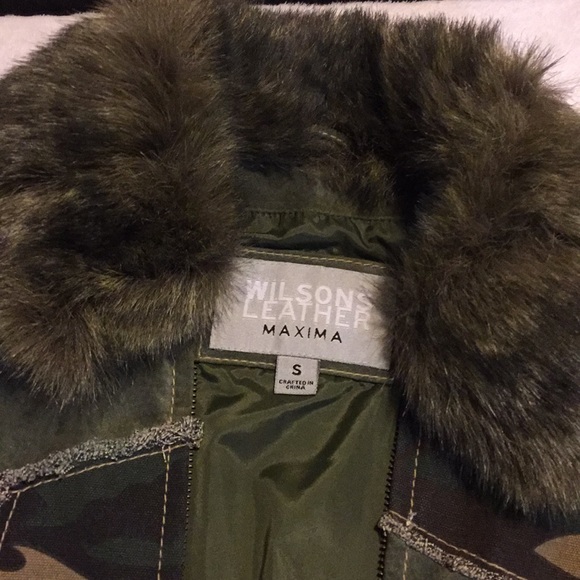 Army Green leather vest - Picture 2 of 3