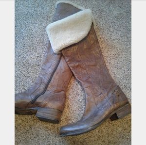 👢Sam Edelman Leather Over the Knee boots