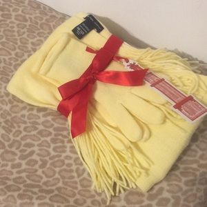 NWT New York & Comp Scarf and Glove set