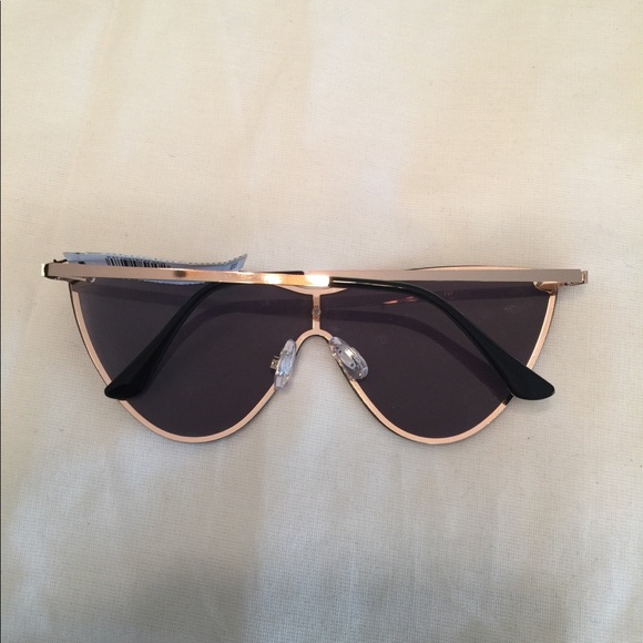 Express cat eye shield sunglasses main image 10