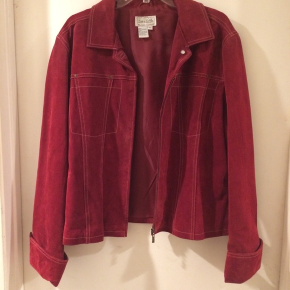 Red Leather Jacket - Picture 4 of 6