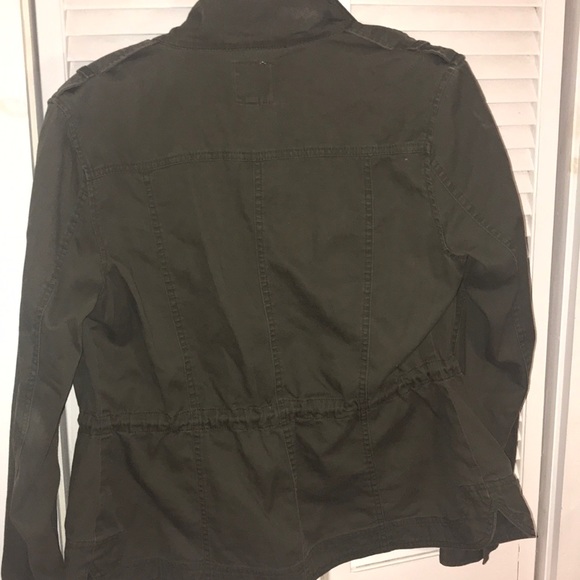 Army green jacket SIZE M worn once - Picture 3 of 3