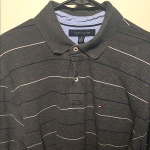 Tommy hilfiger striped polo shirt
