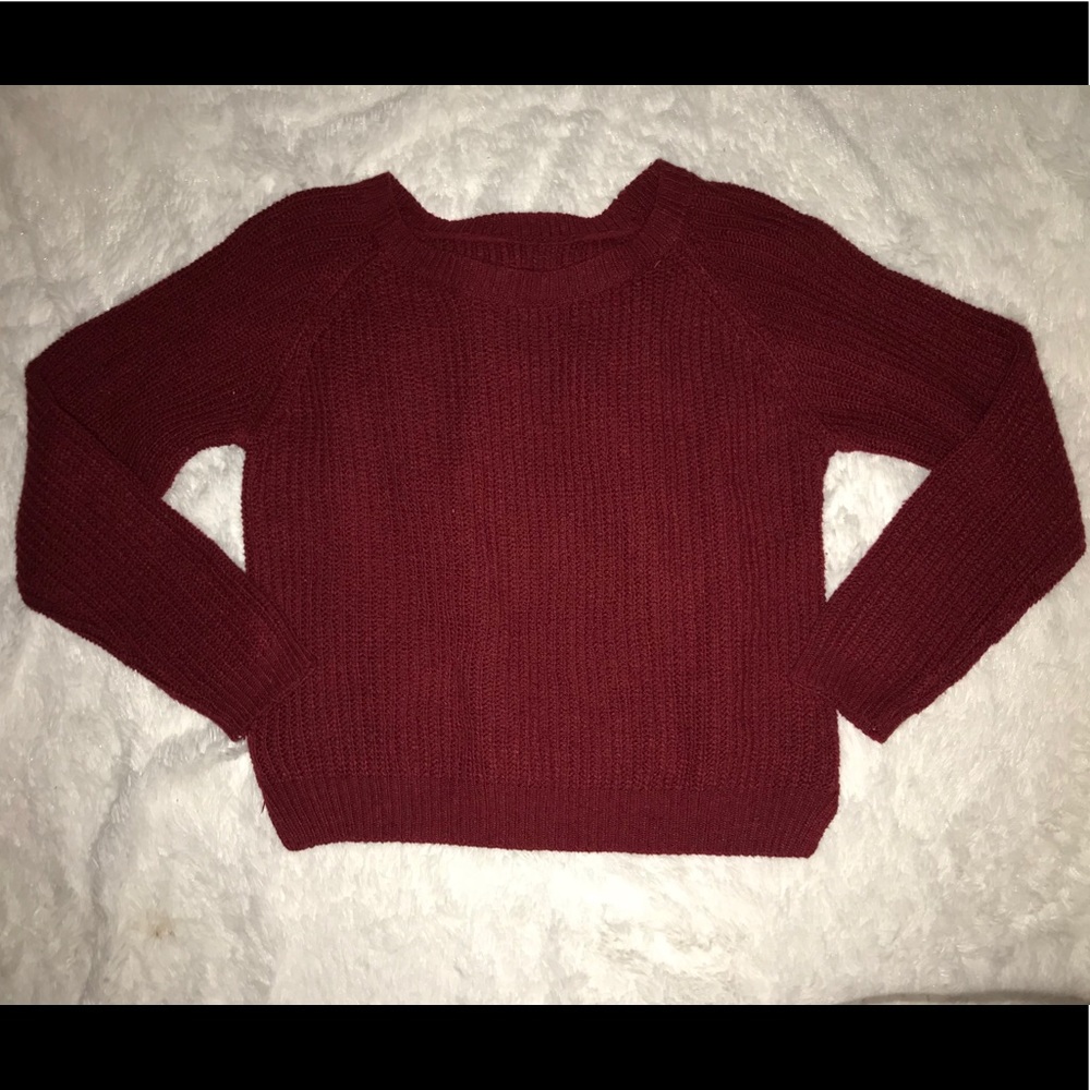 Red sweater