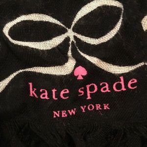 kate spade bow scarf