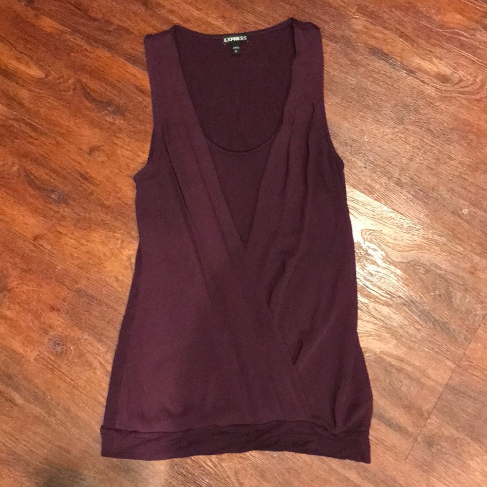 Express Purple Tank Top