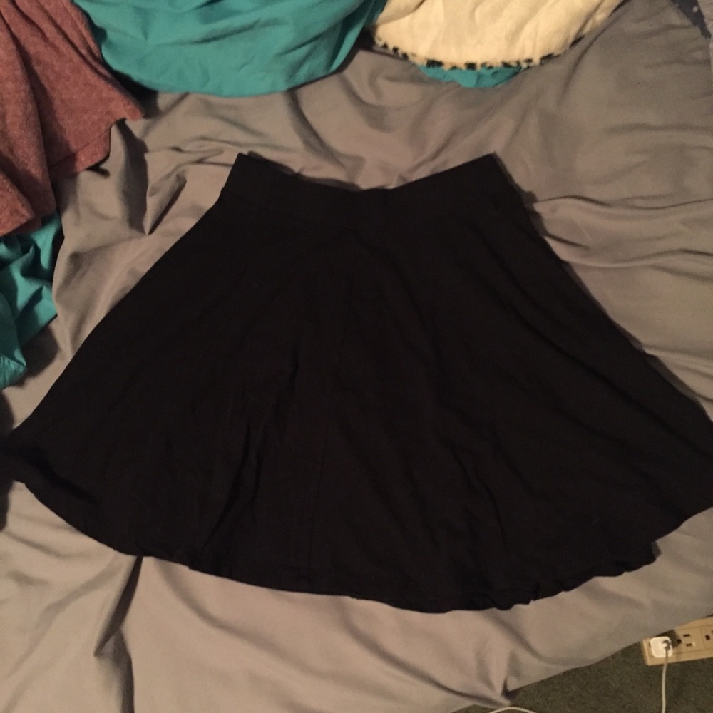 Black Circle Skirt