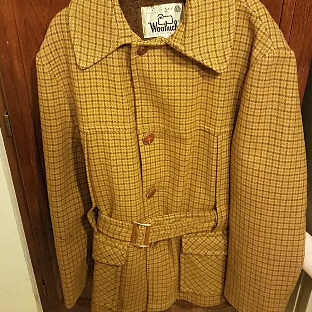 Vintage ☆Woolrich☆ Wool Lined ☆Tweed Coat