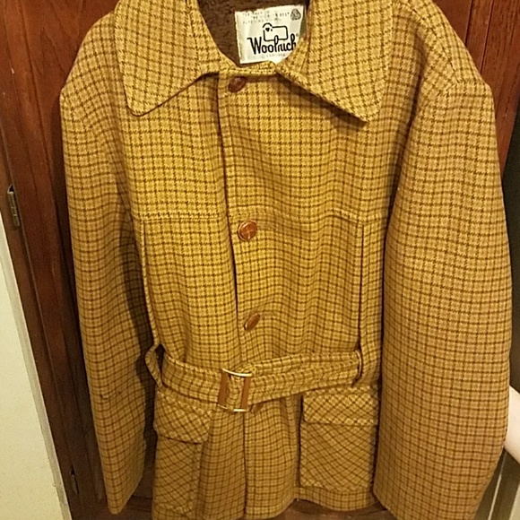 Vintage ☆Woolrich☆ Wool Lined ☆Tweed Coat - Picture 1 of 3