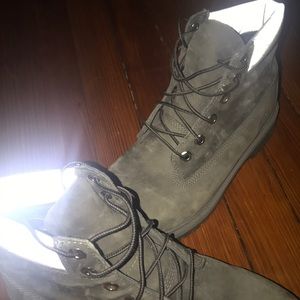 Timberlands grey/ glow in dark