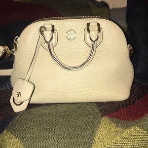 Tory Burch Cream Robinson Mini Purse