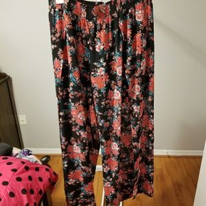 Floral pants
