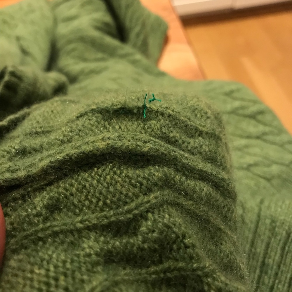 Sweater from previous post