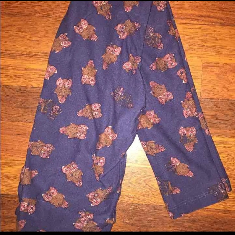 Lularoe OS Leggings OWLS