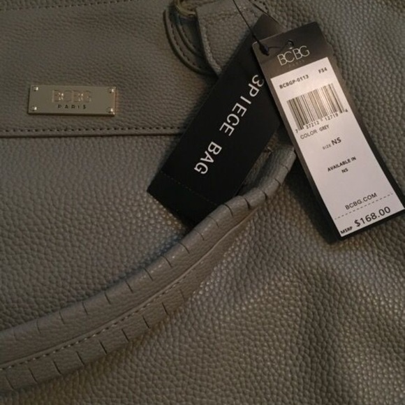 Gray BCBG 3 piece purse - Picture 2 of 2