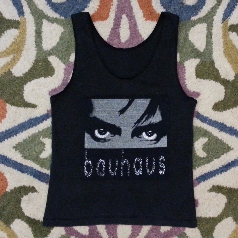 🍭SOLD🍭Bauhaus Peter Murphy Vintage DIY Tank Top