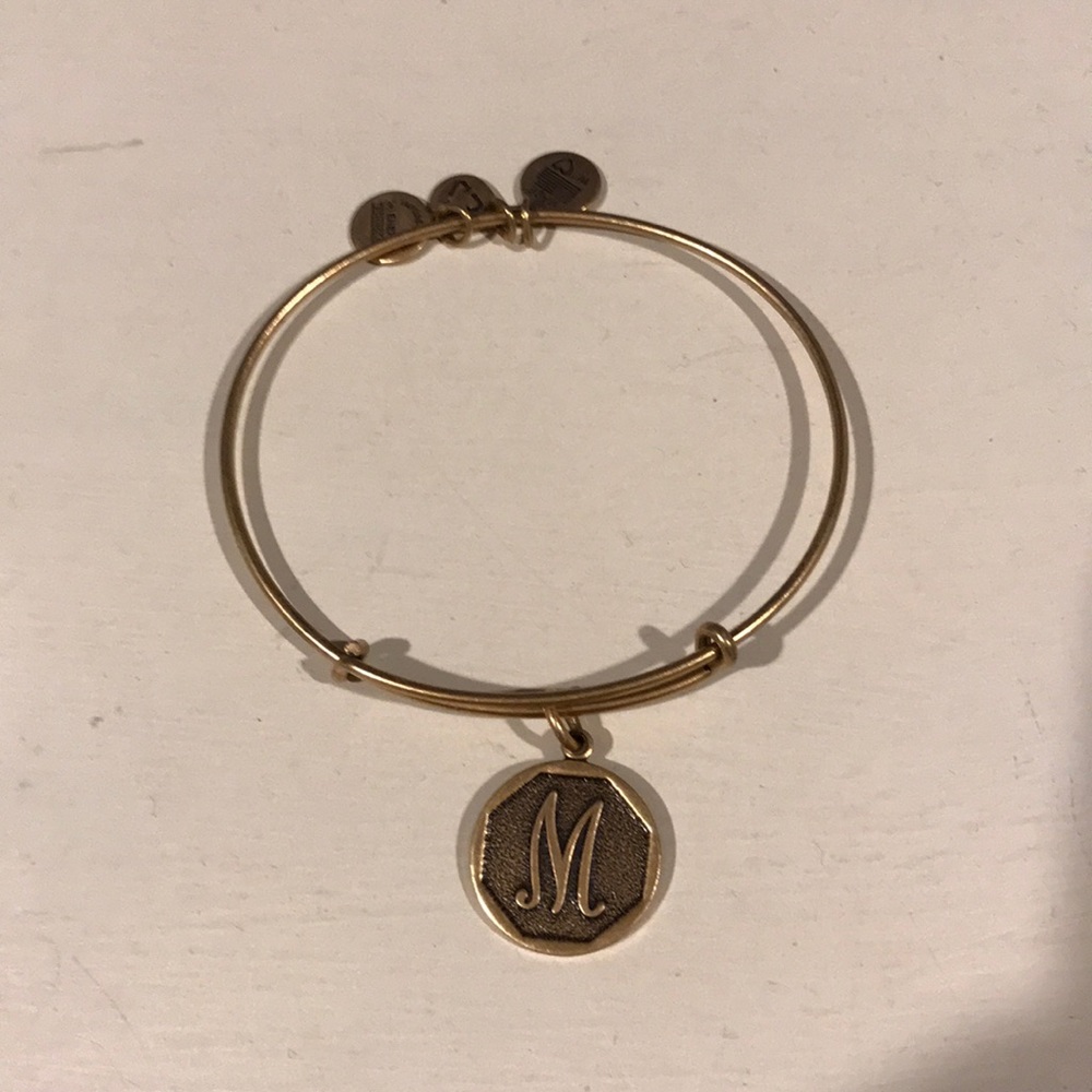 Alex and Ani "M" Bracelet