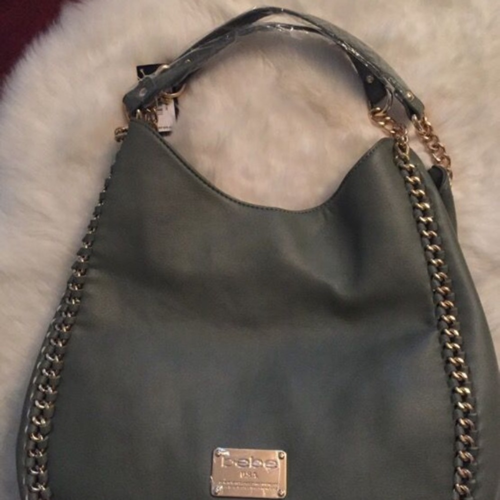 NWT BEBE chain strap purse